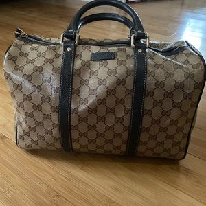 Gucci Crystal Boston Bag